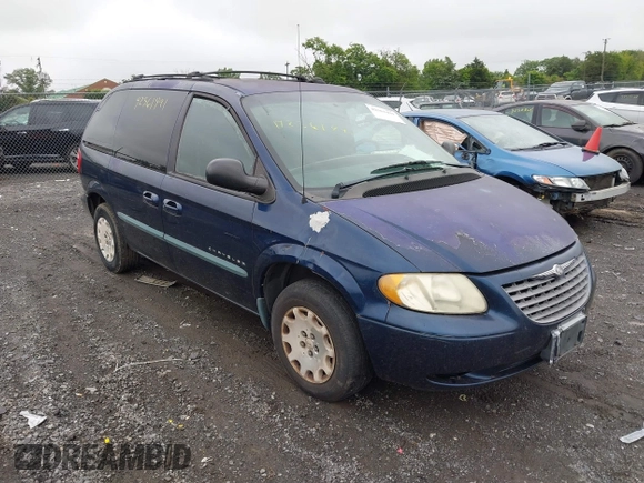 2001 Chrysler Voyager LX z VIN 1C4GJ45381B203634, wystawiony jako IAAI lot #42361491 z przebiegiem 235 655 mil mil oraz . Historia ofert i sprzedaży dostępna na DreamBid. Obrazek 1.