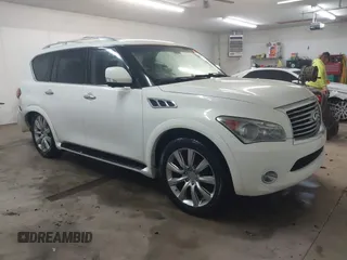 2013 Infiniti QX56 with VIN JN8AZ2NE5D9041370, listed as a IAAI auction lot 41800663 with 213,125 mi miles and . Bid and sale history available at DreamBid. Image 1.