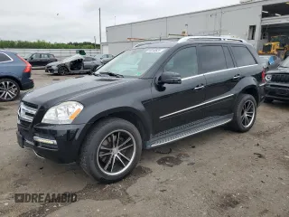 2012 Mercedes-Benz GL 450 z VIN 4JGBF7BE2CA766718, wystawiony jako Copart lot #56245625 z przebiegiem 139 662 mil mil oraz Czysty tytuł • Clean title. Historia ofert i sprzedaży dostępna na DreamBid. Obrazek 1.