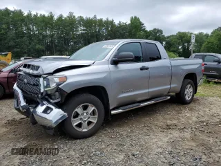 2019 Toyota Tundra SR with VIN 5TFUM5F17KX080894, listed as a Copart auction lot 63861345 with 114,288 mi miles and Salvage title. Bid and sale history available at DreamBid. Image 1.