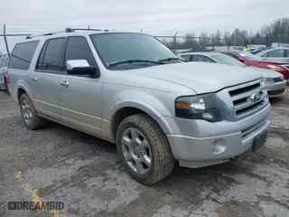 2013 Ford Expedition EL Limited with VIN 1FMJK2A59DEF54632, listed as a IAAI auction lot 41443675 with 197,270 mi miles. Bid and sale history available at carsss.com. Image 1.