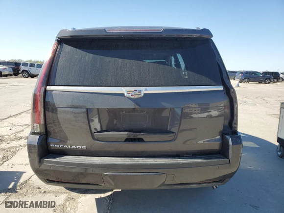 2015 Cadillac Escalade Luxury with VIN 1GYS4MKJ9FR738081, listed as a Copart auction lot 49954675 with 128,962 mi miles and Salvage Title. Bid and sale history available at carsss.com. Image 6.