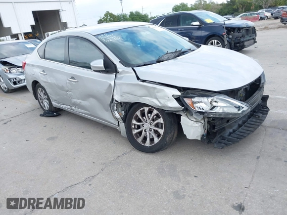 2019 Nissan Sentra SV with VIN 3N1AB7AP7KY230875, listed as a IAAI auction lot 41858439 with 73,035 mi miles and . Bid and sale history available at DreamBid. Image 1.