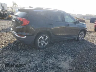 2019 GMC Terrain SLT with VIN 3GKALPEV1KL182827, listed as a Copart auction lot 42965645 with 146,442 mi miles and Salvage Title. Bid and sale history available at DreamBid. Image 3.