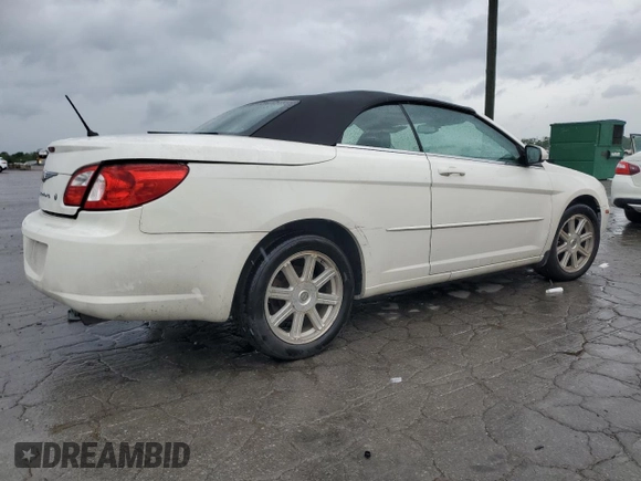 2008 Chrysler Sebring Touring with VIN 1C3LC55R48N681386, listed as a Copart auction lot 55488205 with 89,928 mi miles and Salvage Title. Bid and sale history available at DreamBid. Image 3.