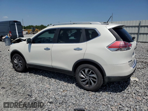 2015 Nissan Rogue SV with VIN 5N1AT2MT8FC757243, listed as a Copart auction lot 54498725 with 290,461 mi miles and Salvage Title. Bid and sale history available at carsss.com. Image 2.
