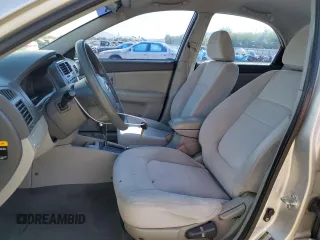 2008 Kia Spectra EX with VIN KNAFE122185498723, listed as a Copart auction lot 75348554 with 117,950 mi miles and Salvage Title. Bid and sale history available at carsss.com. Image 7.