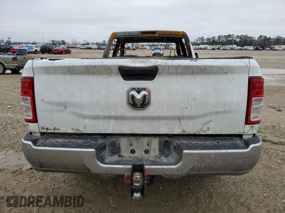 2022 Ram 2500 Tradesman with VIN 3C6UR4HJ1NG435857, listed as a Copart auction lot 46077715 with Not provided miles and Non repairable. Bid and sale history available at DreamBid. Image 6.