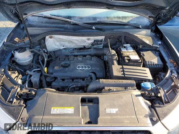 2016 Audi Q3 with VIN WA1JFCFS1GR018195, listed as a Copart auction lot 48454905 with 166,757 mi miles and Salvage title. Bid and sale history available at DreamBid. Image 12.