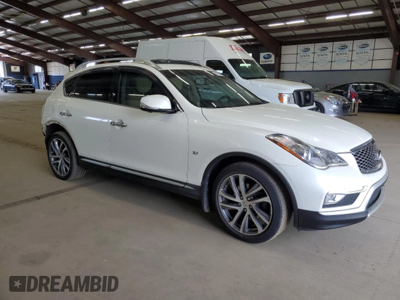 2016 Infiniti QX50 z VIN JN1BJ0RR1GM264132, wystawiony jako Copart lot #55058435 z przebiegiem 127 872 mil mil oraz Szkoda całkowita • Salvage title. Historia ofert i sprzedaży dostępna na DreamBid. Obrazek 4.