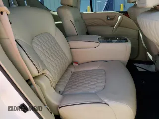 2019 Infiniti QX80 LUXE with VIN JN8AZ2NE5K9227830, listed as a Copart auction lot 72000144 with 46,387 mi miles and Salvage Title. Bid and sale history available at carsss.com. Image 11.