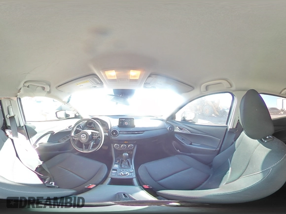 2021 Mazda CX-3 Sport with VIN JM1DKDB79M1515642, listed as a Copart auction lot 44647155 with 37,787 mi miles and Salvage Title. Bid and sale history available at carsss.com. Image 13.