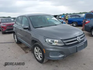 2012 Volkswagen Tiguan SE with VIN WVGAV7AX8CW004451, listed as a IAAI auction lot 42287717 with 110,167 mi miles and . Bid and sale history available at DreamBid. Image 1.