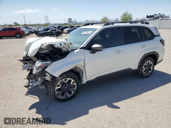 2025 Subaru Forester Premium with VIN JF2SLDBC7SH450586, listed as a Copart auction lot 60759805 with Not provided miles and Salvage title. Bid and sale history available at DreamBid. Image 1.