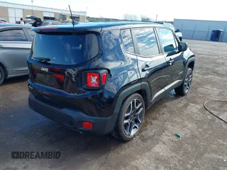 2021 Jeep Renegade Upland with VIN ZACNJDAB1MPN28069, listed as a IAAI auction lot 41887128 with 30,276 mi miles and . Bid and sale history available at DreamBid. Image 4.