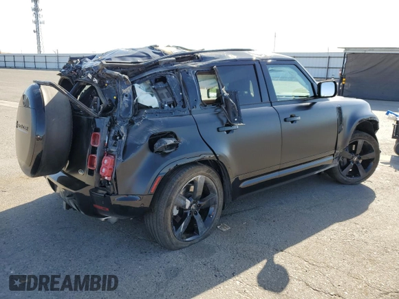 2023 Land Rover Defender X-Dynamic SE z VIN SALE2EEU1P2214401, wystawiony jako Copart lot #58029025 z przebiegiem 36 076 mil mil oraz Szkoda całkowita • Salvage title. Historia ofert i sprzedaży dostępna na DreamBid. Obrazek 3.