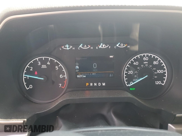 2023 Ford F-150 XL with VIN 1FTFW1EDXPFA77220, listed as a Copart auction lot 62571285 with 90,277 mi miles and Clean title. Bid and sale history available at DreamBid. Image 9.