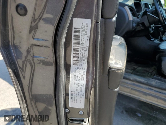 2017 Jeep Cherokee Limited with VIN 1C4PJMDB8HW544379, listed as a Copart auction lot 58722105 with 145,291 mi miles and Salvage title. Bid and sale history available at DreamBid. Image 13.