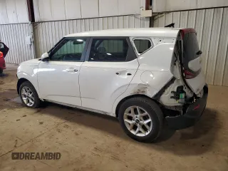 2022 Kia Soul LX with VIN KNDJ23AU6N7158570, listed as a Copart auction lot 48503525 with 57,199 mi miles and Salvage Title. Bid and sale history available at DreamBid. Image 2.