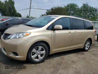 2011 Toyota Sienna LE AAS с VIN 5TDKK3DCXBS025996, выставлен на аукционе Copart как лот 58117995 с пробегом 113 835 миль миль и Списание • Salvage title. История ставок и продаж доступна на DreamBid. Изображение 1.