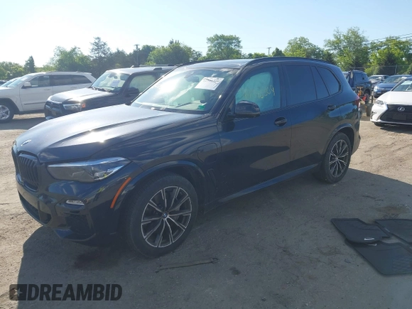 2021 BMW X5 xDrive45e with VIN 5UXTA6C09M9F27367, listed as a IAAI auction lot 42340309 with 52,881 mi miles and . Bid and sale history available at DreamBid. Image 17.