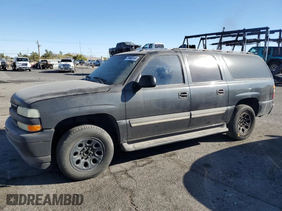 2005 Chevrolet Suburban LS with VIN 3GNEC16Z35G186832, listed as a Copart auction lot 79968144 with 237,942 mi miles and Salvage title. Bid and sale history available at DreamBid. Image 1.