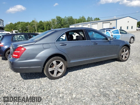2010 Mercedes-Benz S 550 with VIN WDDNG8GB5AA309990, listed as a Copart auction lot 63498795 with 158,835 mi miles and Clean title. Bid and sale history available at DreamBid. Image 3.