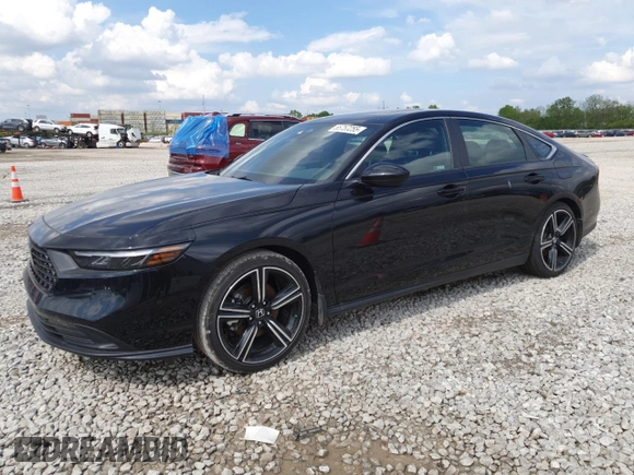 2023 Honda Accord Sport with VIN 1HGCY2F59PA046873, listed as a Copart auction lot 55757255 with 22,315 mi miles and Salvage title. Bid and sale history available at DreamBid. Image 1.