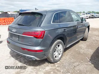 2023 Audi Q5 S line Premium with VIN WA1GAAFY8P2034467, listed as a IAAI auction lot 42188731 with 35,864 mi miles and . Bid and sale history available at DreamBid. Image 4.