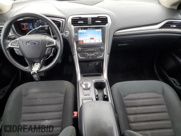 2017 Ford Fusion SE with VIN 3FA6P0H70HR405171, listed as a Copart auction lot 60676645 with 107,739 mi miles and Clean title. Bid and sale history available at DreamBid. Image 8.