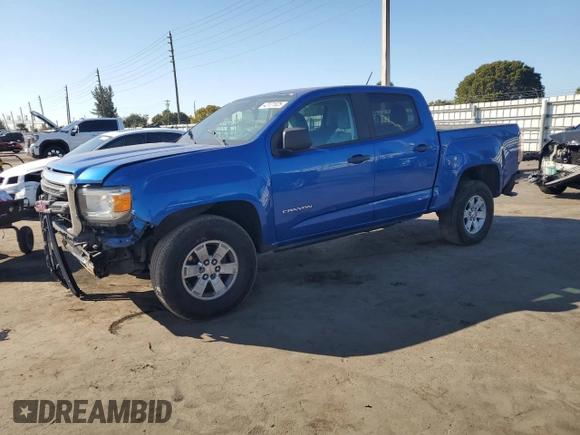 2020 GMC Canyon 2WD with VIN 1GTG5BENXL1154312, listed as a Copart auction lot 42131625 with 120,629 mi miles and Salvage Title. Bid and sale history available at carsss.com. Image 1.
