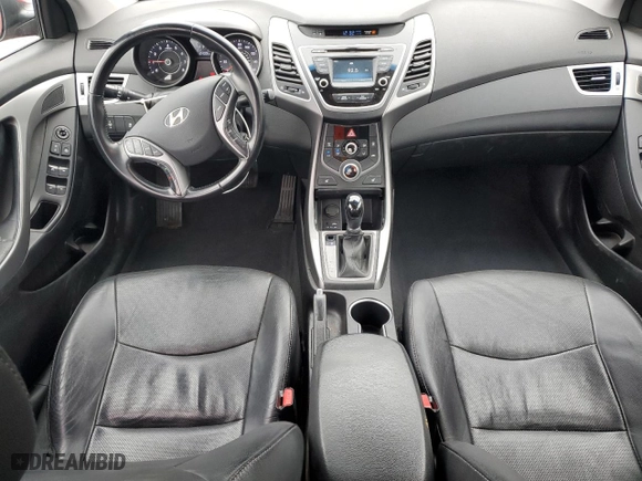 2014 Hyundai Elantra SE with VIN 5NPDH4AE4EH470540, listed as a Copart auction lot 51071435 with 124,006 mi miles and Salvage Title. Bid and sale history available at carsss.com. Image 8.