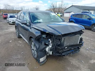 2020 Hyundai Palisade SEL z VIN KM8R3DHE1LU048332, wystawiony jako IAAI lot #41956389 z przebiegiem 85 802 mil mil oraz . Historia ofert i sprzedaży dostępna na DreamBid. Obrazek 1.