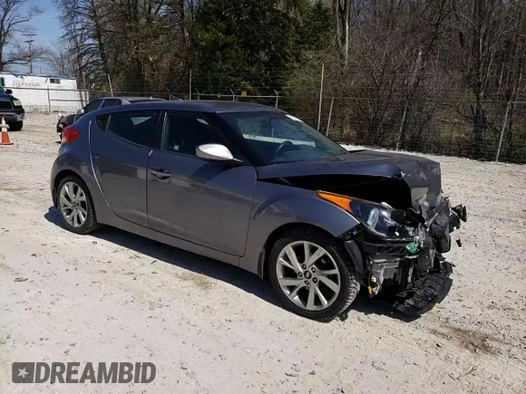 2016 Hyundai Veloster with VIN KMHTC6AD5GU275712, listed as a Copart auction lot 48259043 with 125,345 mi miles. Bid and sale history available at carsss.com. Image 11.