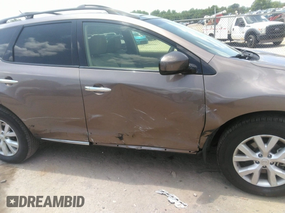 2012 Nissan Murano S with VIN JN8AZ1MU6CW121943, listed as a IAAI auction lot 42430018 with 72,649 mi miles and . Bid and sale history available at DreamBid. Image 6.