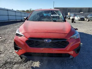 2024 Subaru Impreza with VIN JF1GUABC9R8308613, listed as a Copart auction lot 76485074 with 7,512 mi miles and Salvage Title. Bid and sale history available at carsss.com. Image 5.