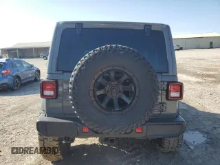 2021 Jeep Wrangler Unlimited Sahara Altitude with VIN 1C4HJXEG0MW632630, listed as a Copart auction lot 51428275 with 36,269 mi miles and Salvage title. Bid and sale history available at DreamBid. Image 6.