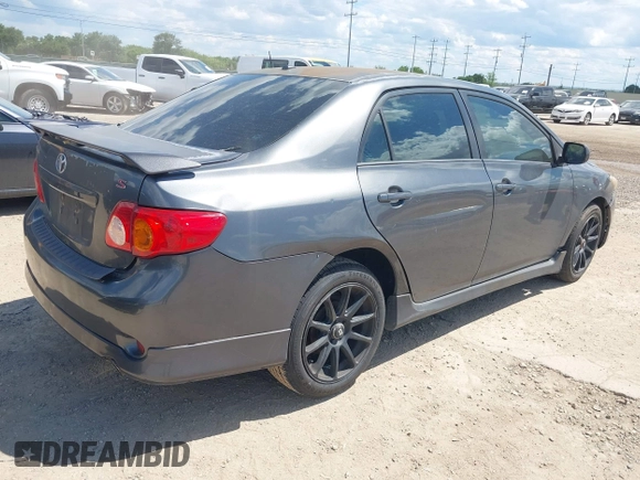 2010 Toyota Corolla with VIN 2T1BU4EE2AC435831, listed as a IAAI auction lot 42244950 with 191,370 mi miles and . Bid and sale history available at DreamBid. Image 4.