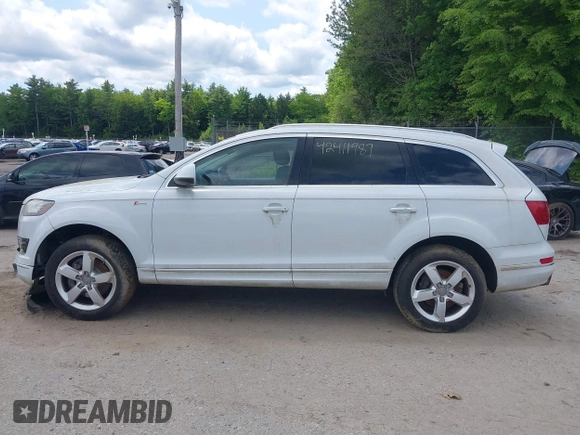 2013 Audi Q7 Premium Plus z VIN WA1LGAFE7DD005481, wystawiony jako IAAI lot #42411987 z przebiegiem Nie podano mil oraz . Historia ofert i sprzedaży dostępna na DreamBid. Obrazek 11.