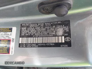 2010 Toyota Camry with VIN 4T1BF3EKXAU555983, listed as a IAAI auction lot 42112803 with 125,061 mi miles and . Bid and sale history available at DreamBid. Image 9.