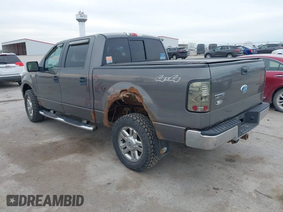 2008 Ford F-150 XLT with VIN 1FTPW14V08FB43631, listed as a IAAI auction lot 42182166 with 206,536 mi miles and . Bid and sale history available at DreamBid. Image 3.