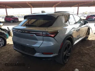 2024 Chevrolet Equinox EV RS z VIN 3GN7DNRP4RS237331, wystawiony jako IAAI lot #41782449 z przebiegiem 10 734 mil mil oraz . Historia ofert i sprzedaży dostępna na DreamBid. Obrazek 4.