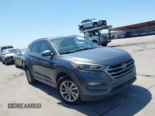 2018 Hyundai Tucson SEL with VIN KM8J33A41JU692662, listed as a IAAI auction lot 41981241 with 134,868 mi miles. Bid and sale history available at carsss.com. Image 13.