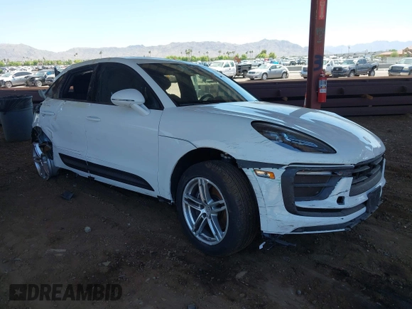 2024 Porsche Macan with VIN WP1AA2A55RLB16232, listed as a IAAI auction lot 42617348 with Not provided miles and . Bid and sale history available at DreamBid. Image 1.