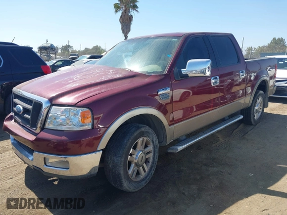 2004 Ford F-150 XLT with VIN 1FTPW12594KC24163, listed as a IAAI auction lot 42391632 with Not provided miles and . Bid and sale history available at DreamBid. Image 17.