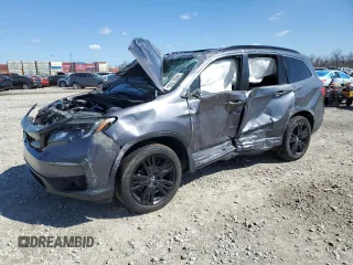 2021 Honda Pilot Special Edition with VIN 5FNYF6H25MB088495, listed as a Copart auction lot 50531355 with 0 mi miles and Salvage Title. Bid and sale history available at carsss.com. Image 1.