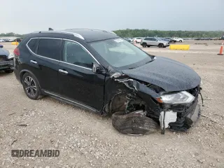 2018 Nissan Rogue S with VIN JN8AT2MT5JW460270, listed as a Copart auction lot 55689264 with 96,331 mi miles and Salvage Title. Bid and sale history available at carsss.com. Image 4.