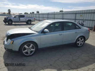 2003 Audi A4 1.8T with VIN WAULC68E23A155085, listed as a Copart auction lot 63319435 with 108,873 mi miles and Salvage title. Bid and sale history available at DreamBid. Image 1.