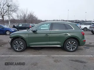 2024 Audi Q5 S line Premium with VIN WA1GAAFY4R2007480, listed as a IAAI auction lot 41315048 with 19,093 mi miles. Bid and sale history available at carsss.com. Image 14.