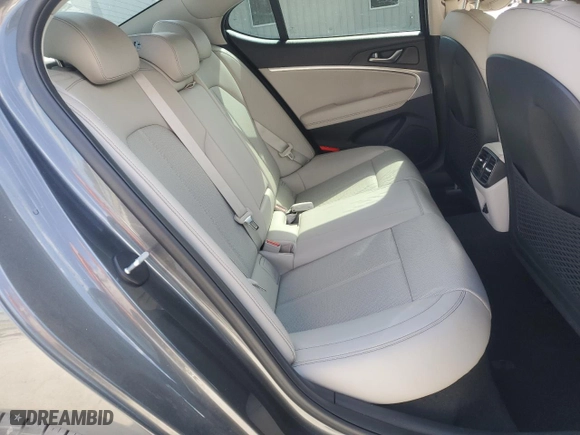 2020 Genesis G70 2.0T with VIN KMTG64LA4LU056255, listed as a Copart auction lot 49389505 with 71,720 mi miles and Non Repairable. Bid and sale history available at carsss.com. Image 10.